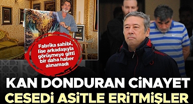 Kocaeli'de kan donduran cinayet! Halı fabrikası sahibini öldürüp cesedi asitle yok ettiler
