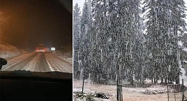 Meteoroloji uyardı... Kar yağışı başladı
