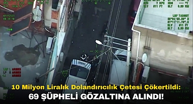 İzmir'de 10 milyon liralık vurgun yapan dolandırıcılık çetesi çökertildi