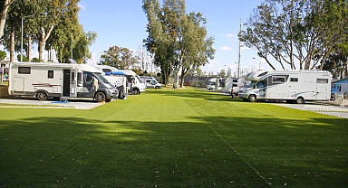 Antalya'da Karavan Park ziyaretçileri hizmetten memnun