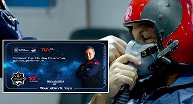 Artık saatler kaldı... Türkiye'nin insanlı ilk uzay misyonu için 'uzay hatıra bileti'