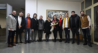Başkan Çerçioğlu'na esnaflardan ziyaret
