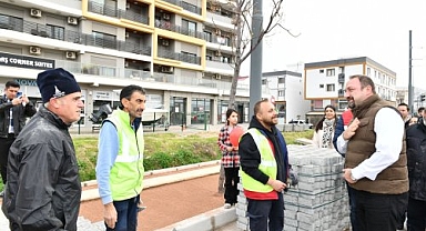 Başkan Gümrükçü, tramvay hattında: Büyük açılışa son 5 gün!