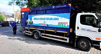 Bayraklı Belediyesi Günde 2 Ton Ambalaj Atığını Geri Dönüşüme Kazandırıyor