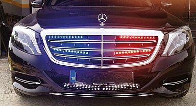 Çakarlı araçlara ceza yağdı... 807 sürücüye 5 milyon 196 bin TL