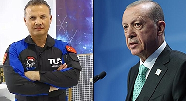 Cumhurbaşkanı Erdoğan, Türkiye’nin ilk uzay yolcusu ile görüştü