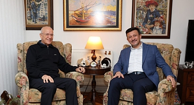 Hamza Dağ, Burhan Özfatura ve Yüksel Çakmur’u ziyaret etti