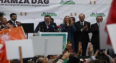 Hamza Dağ mitinginde büyük coşku: Teşkilat Dağ'ı bağrına bastı