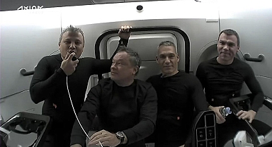İlk Türk astronotun uzaydaki ilk sözleri İstikbal Göklerdedir oldu