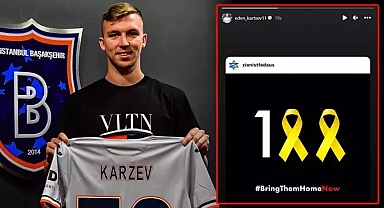 Karzev İsrail'e destek verdi! Başakşehir disiplin soruşturması başlattı