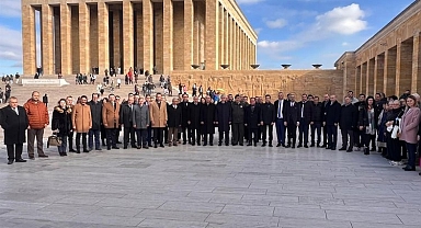 Osmaniye’nin kurtuluşunun 102. yılında Anıtkabir ziyareti