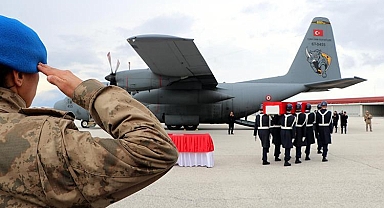 Pençe-Kilit Operasyonu bölgesi şehidi Samet Aslan'ın cenazesi, memleketi Amasya'ya uğurlandı