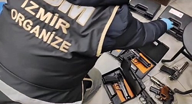 Silah tacirlerine operasyon: 5 şüpheli gözaltına alındı