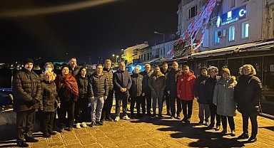 Asrın felaketinde hayatını kaybedenler Foça'da anıldı