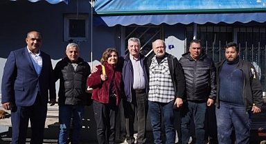 Başkan Adayı Günay'dan muhtarlara ziyaret
