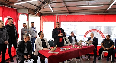 BAŞKAN ADAYI KARA AVCILAR DERNEĞİNİ ZİYARET ETTİ