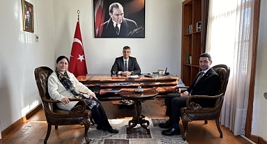 Başkan Adayı Önal'dan ilçe kaymakamına ziyaret