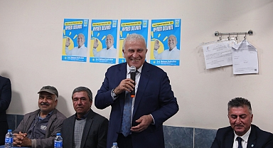 BAŞKAN ATAY’A EFELER’DE BÜYÜK DESTEK
