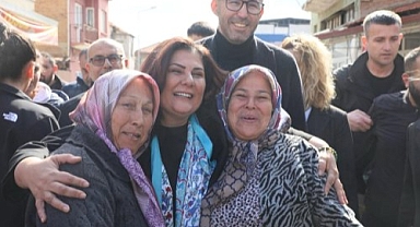 Başkan Çerçioğlu Germencik Pazarı'nda vatandaşlarla bir araya geldi