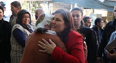 Başkan Çerçioğlu'na vatandaşlardan yoğun ilgi