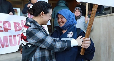 Başkan Sengel'e coşkulu karşılama: Ne çalışanlarımızdan ne de Efes Selçuk'tan vazgeçmem!