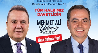 BAŞKAN YILMAZ'DAN SEÇİM KOORDİNASYON MERKEZİ AÇILIŞINA DAVET