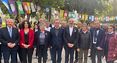 DEM Parti İzmir adaylarını tanıttı: CHP'ye 'kaybettirme' yanıtı