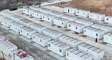 Deprem bilimciler 7 ve üzeri deprem uyarısı yapmıştı: Konteyner kent yapımına başlandı