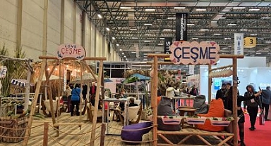 EMİTT Turizm Fuarı'nda Çeşme standı yoğun ilgi gördü