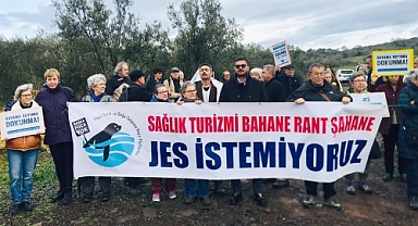 Foçalılar termal turizm sondajına karşı tek yürek!