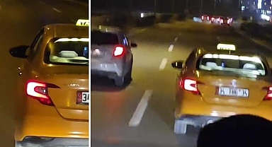 İstanbul'da TEM Otoyolu'nda yol verme tartışması