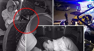 İzmir'de kan donduran olay! Takside dehşet kamerada... Saldırgan 'Bazı insanlara güvenmeyeceksin' diye nasihat verdi