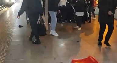 İzmir metro istasyonunda dehşet: 1 kişi öldü, 1 kişi yaralı