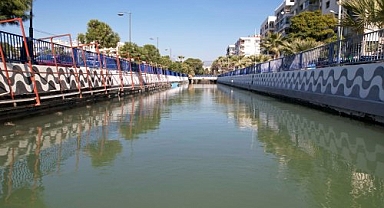 İZSU, Bostanlı Deresi'ni estetik bir görünüme kavuşturuyor