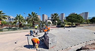 Karşıyaka'nın yolları modern bir görünüme kavuşturuluyor