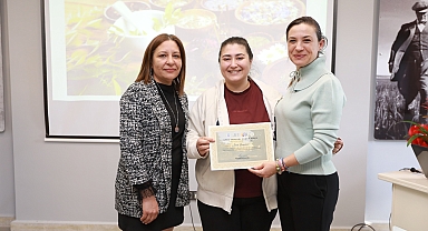 Meslek Fabrikası Kursiyerleri, Başkan Filiz Ceritoğlu Sengel'den Sertifikalarını Aldı