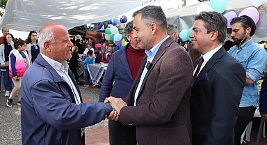 BAŞKAN ADAYI NEFİ KARA GAZZE’YE YARDIM KERMESİNE KATILDI