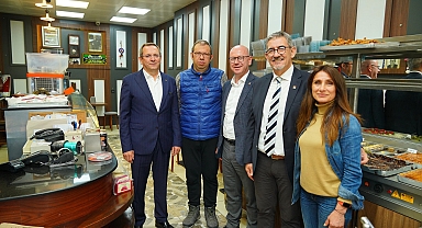 CHP İL BAŞKANI KÖYBAŞI VE MİLLETVEKİLİ SARI'DAN MESUT ERGİN'E TAM DESTEK