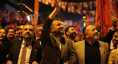 CHP'li Görkem Duman'a destek yürüyüşü