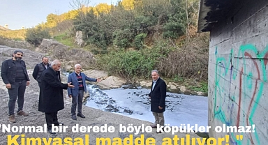 Dilovası'nın Çevre Sorunları Ortaya Döküldü: Köpüklenen Dereler ve Kanserojen Atıklar
