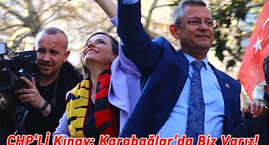 Helil Kınay Özgür Özel'i Karabağlar'da karşıladı