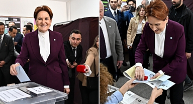 İYİ PARTİ GENEL BAŞKANI AKŞENER OYUNU KULLANDI