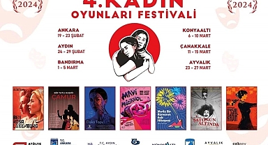Kadın Oyunları Festivali dördüncü kez Ayvalıklı tiyatroseverlerle buluşuyor