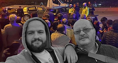 Kaza raporu hazırlarken araç çarpmasıyla ölen baba ile oğlu, damatlarına yardıma gitmiş