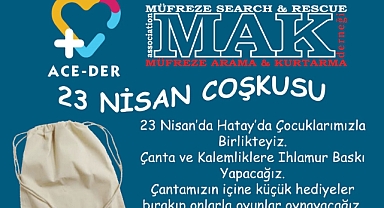 MAK VE ACE-DER 23 NİSAN’DA DA ÇOCUKLARI UNUTMADI!