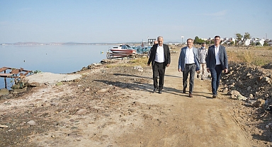 MESUT ERGİN “AYVALIK’A HİZMET VERMEYENLER ŞİMDİ BOL BOL VAATLER SIRALIYOR”