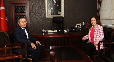 Başkan Ünsal’dan Kaymakam Demir’i ziyaret etti