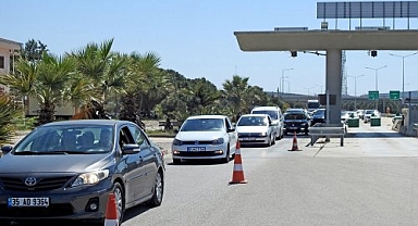 Bayram tatilinde Çeşme'ye gelen araç sayısı belli oldu