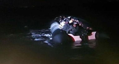 Karaburun Açıklarında Düzensiz Göçmen Kurtarma Operasyonu
