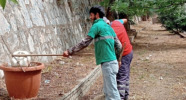 EFELER BELEDİYESİ, TABAKHANE DERESİ ÇEVRESİ DAHA SAĞLIKLI BİR GÖRÜNÜME KAVUŞUYOR